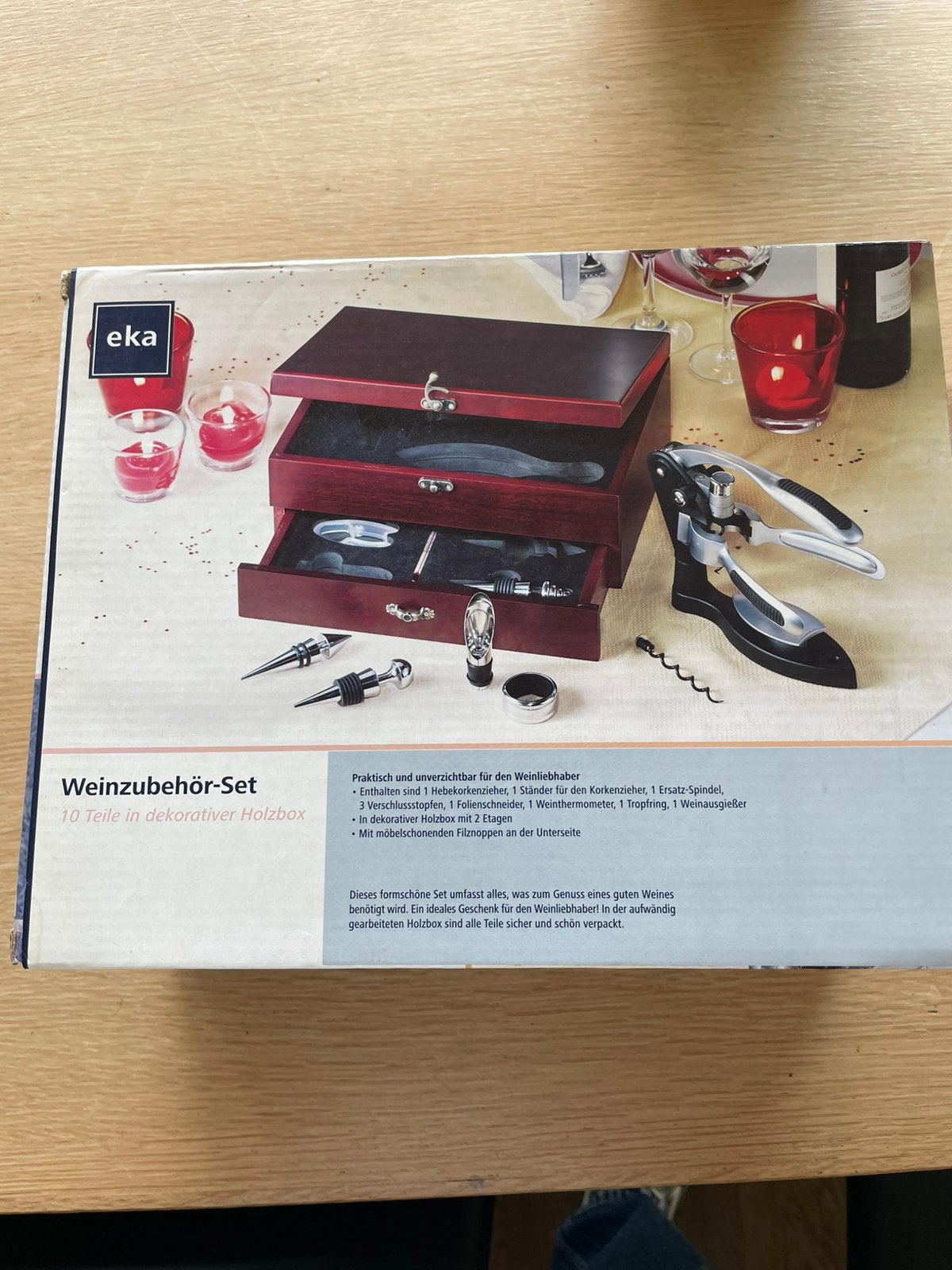 Coffret accessoires de vin, Enlèvement, Neuf, Autres régions, Autres types