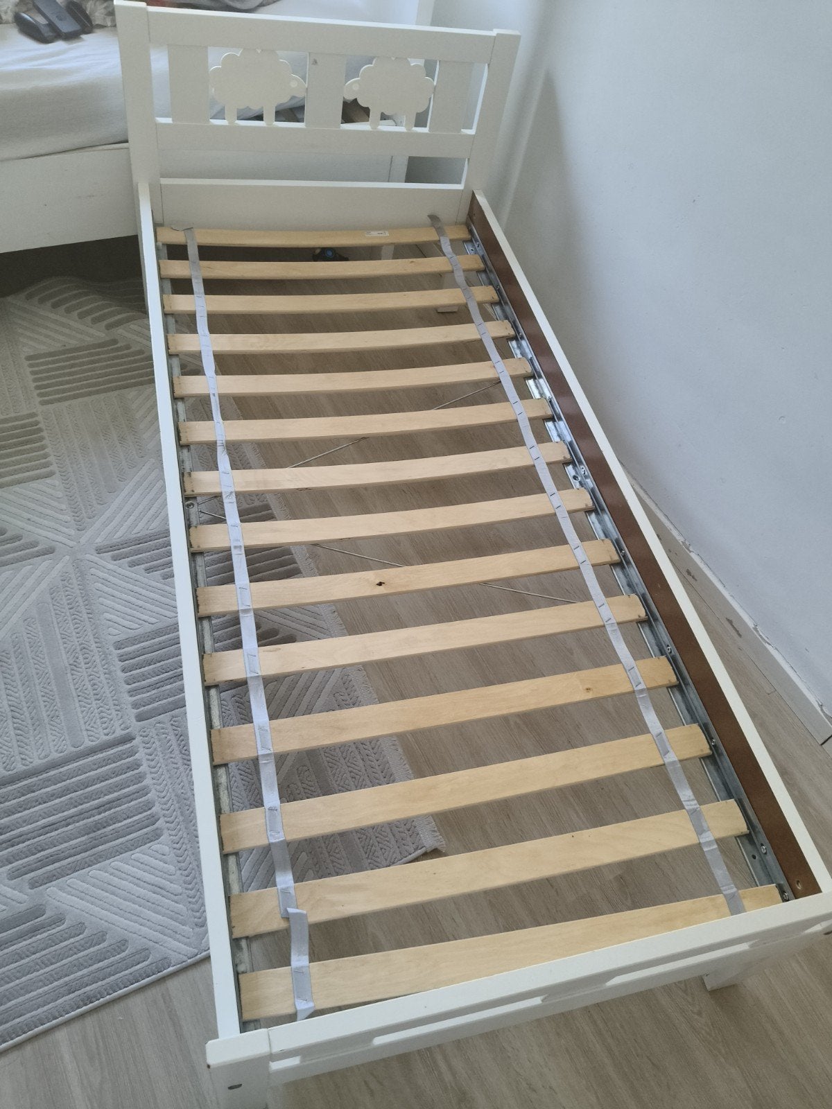 Bed met lattenbodem  ikea, Ophalen, 160 cm