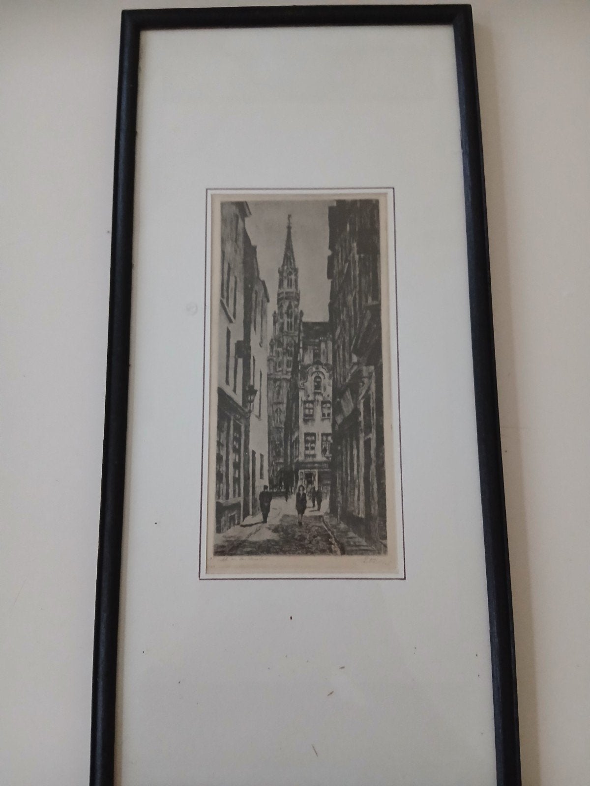 Pentekening 1939, Ophalen of Verzenden, Gravure