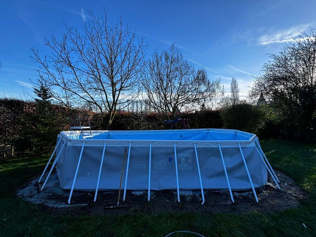 Intex zwembad prism, Tuin en Terras, Ophalen, Gebruikt
