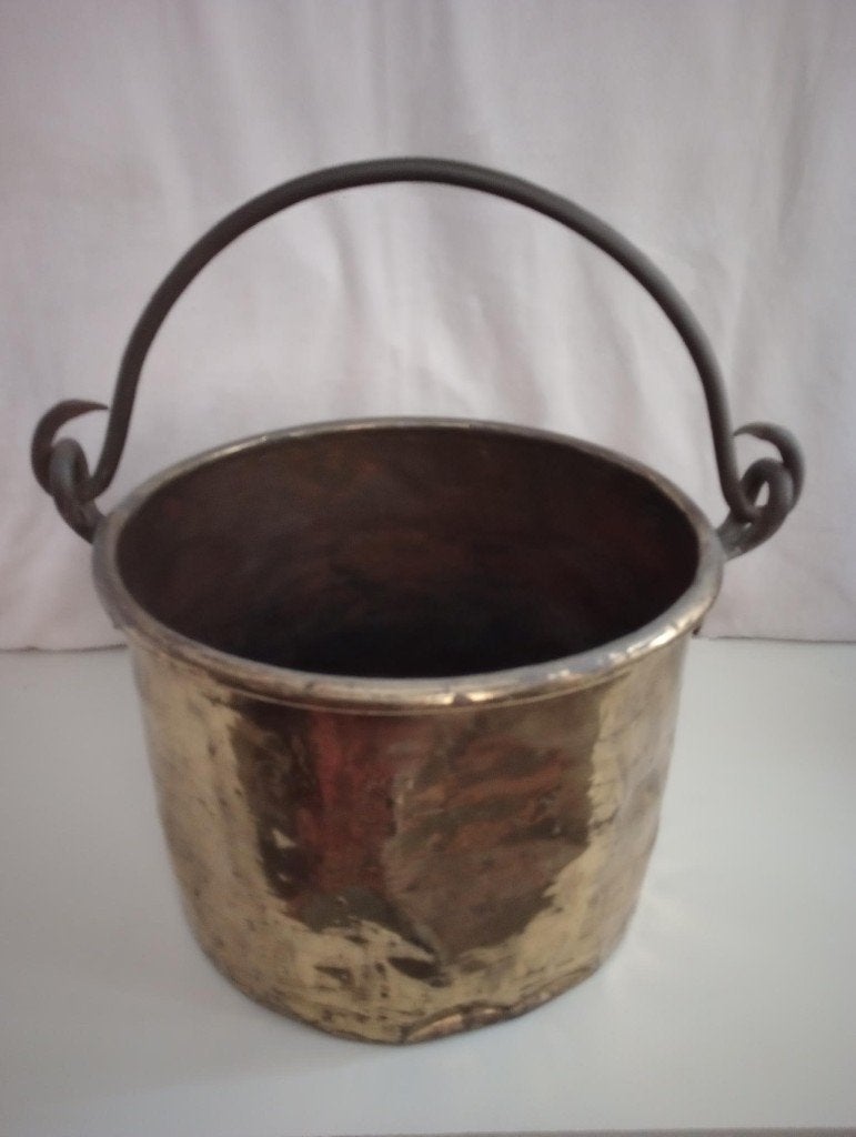 Antieke koperen ketel, Ophalen, Koper