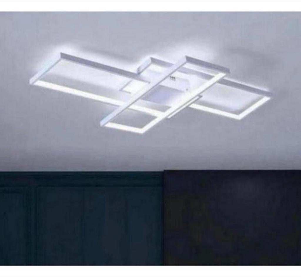 Plafonnier réglable de LED blanc plafonnier de luxe blanc, Enlèvement ou Envoi, Neuf, Métal
