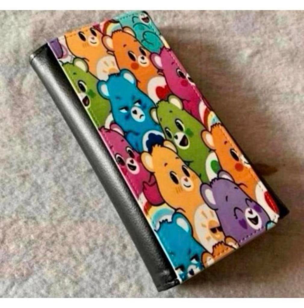 Manta Care Bears - Beren nieuw zwart Portemonnee 20 x 10 cm, Ophalen of Verzenden, Nieuw, Met knipsluiting