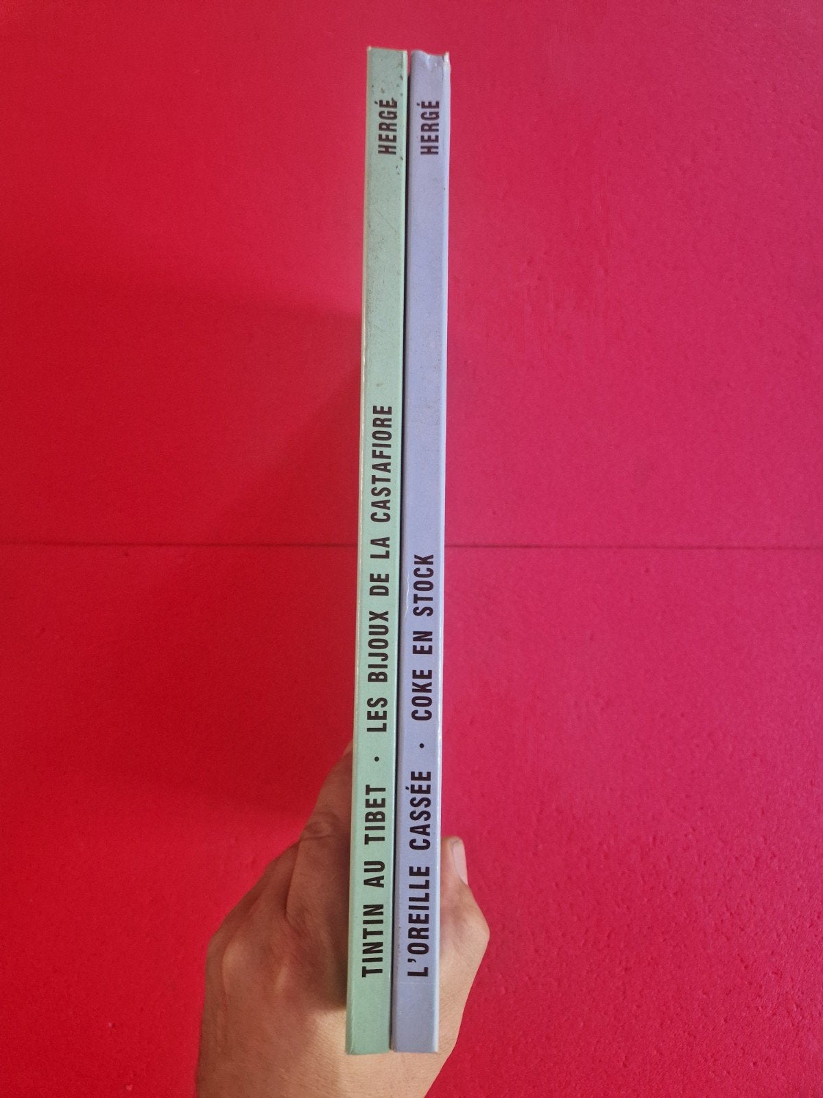 Lot de 2 bd double album tintin, Enlèvement ou Envoi