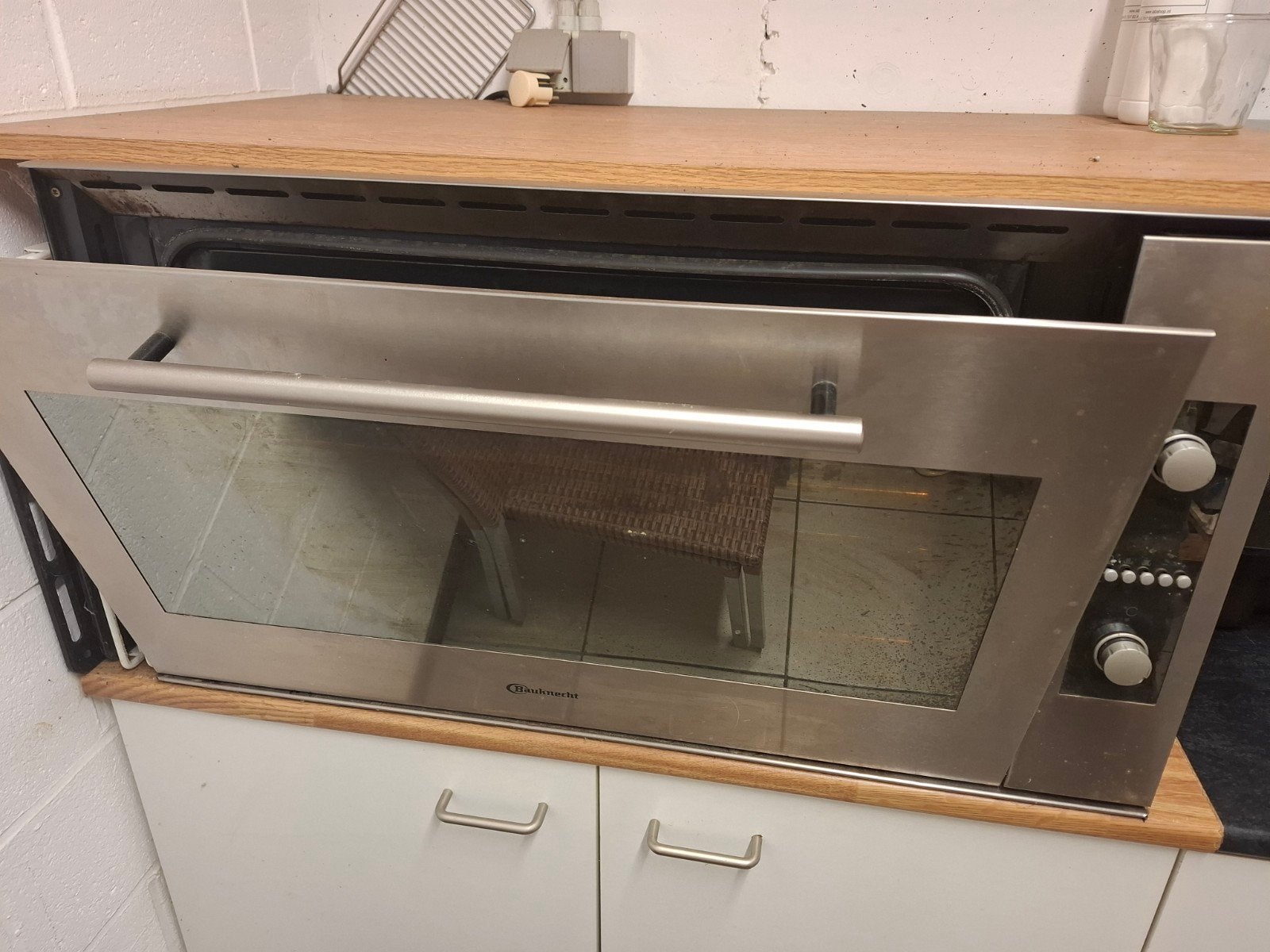 Grote inbouwoven Bauknecht, Elektronische apparatuur, Ovens, Ophalen, Bauknecht, Oven
