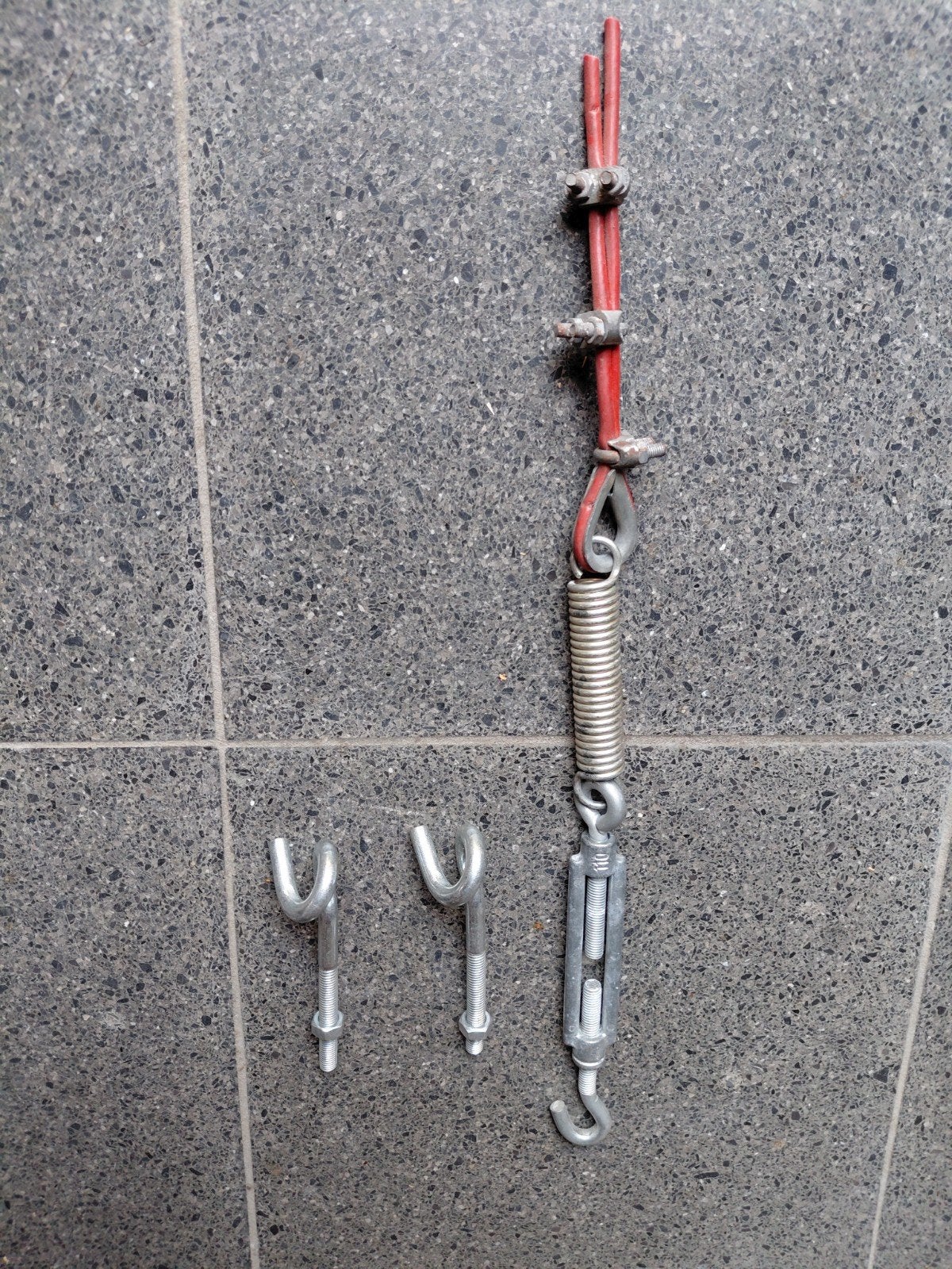 Opspanner, regelbaar voor spankabel., Ophalen