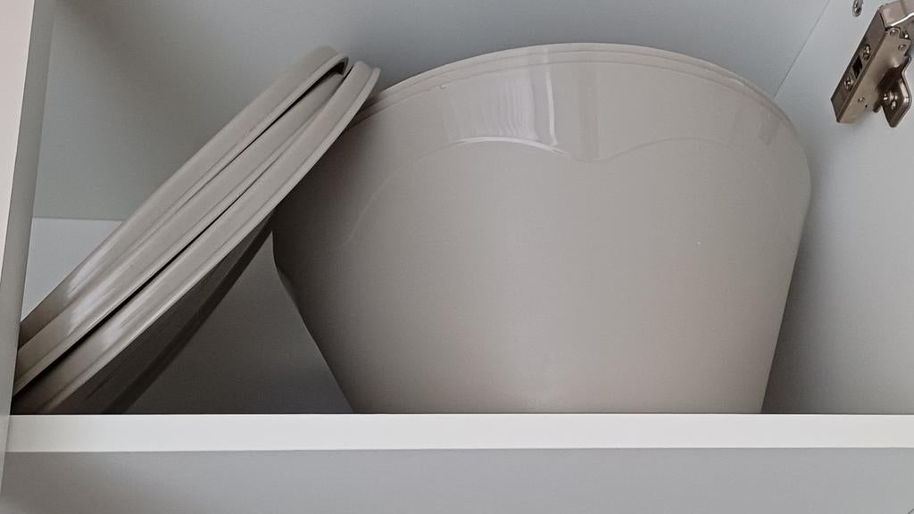 3 grote potten met deksel, Enlèvement