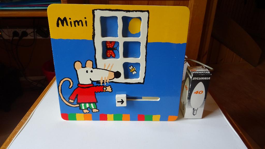 Lampe de chevet  MIMI, Enlèvement, Comme neuf, Lampe