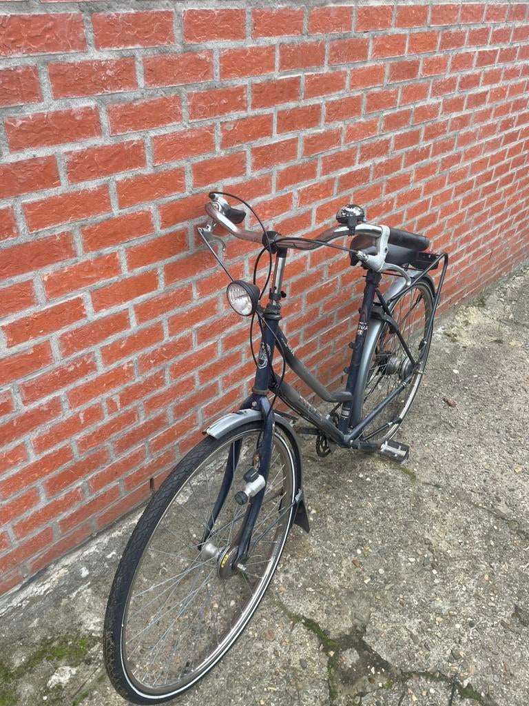 Damesfiets, Ophalen