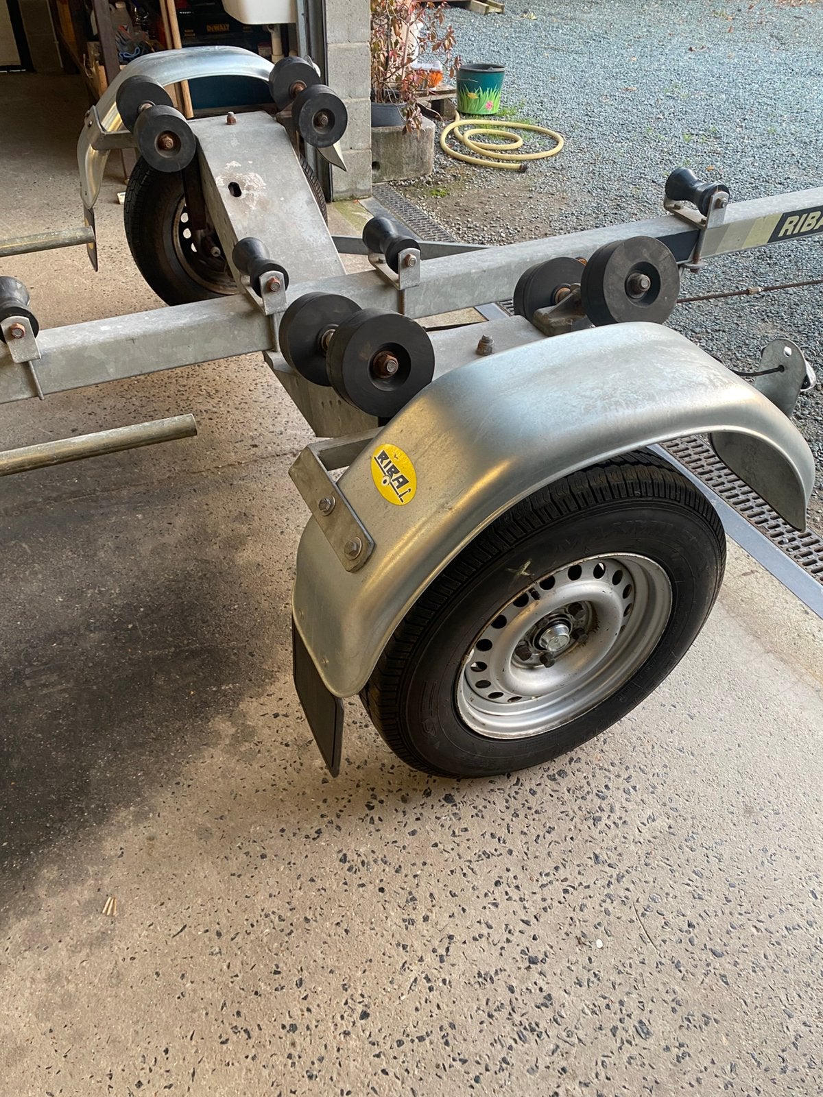 Riba trailer, Ophalen, Minder dan 1500 kg, Sloepentrailer, 6 tot 9 meter