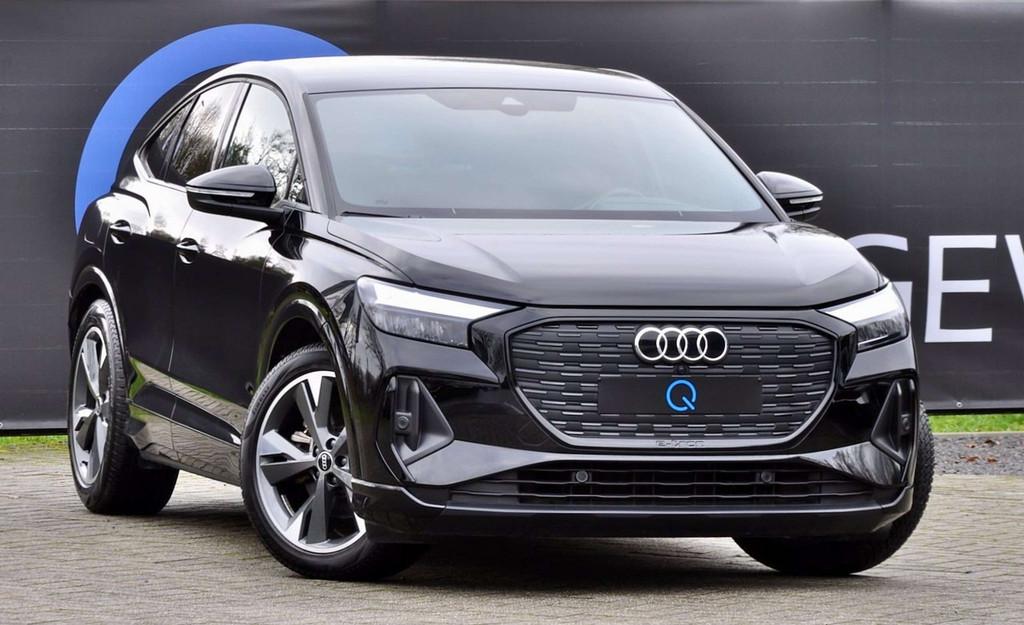 Audi Q4 e-tron SPORTBACK 35 S-LINE GPS CARPLAY ELEK KOFFER C, Auto's, Audi, Bedrijf, Te koop, Q4 e-tron, ABS, Achteruitrijcamera