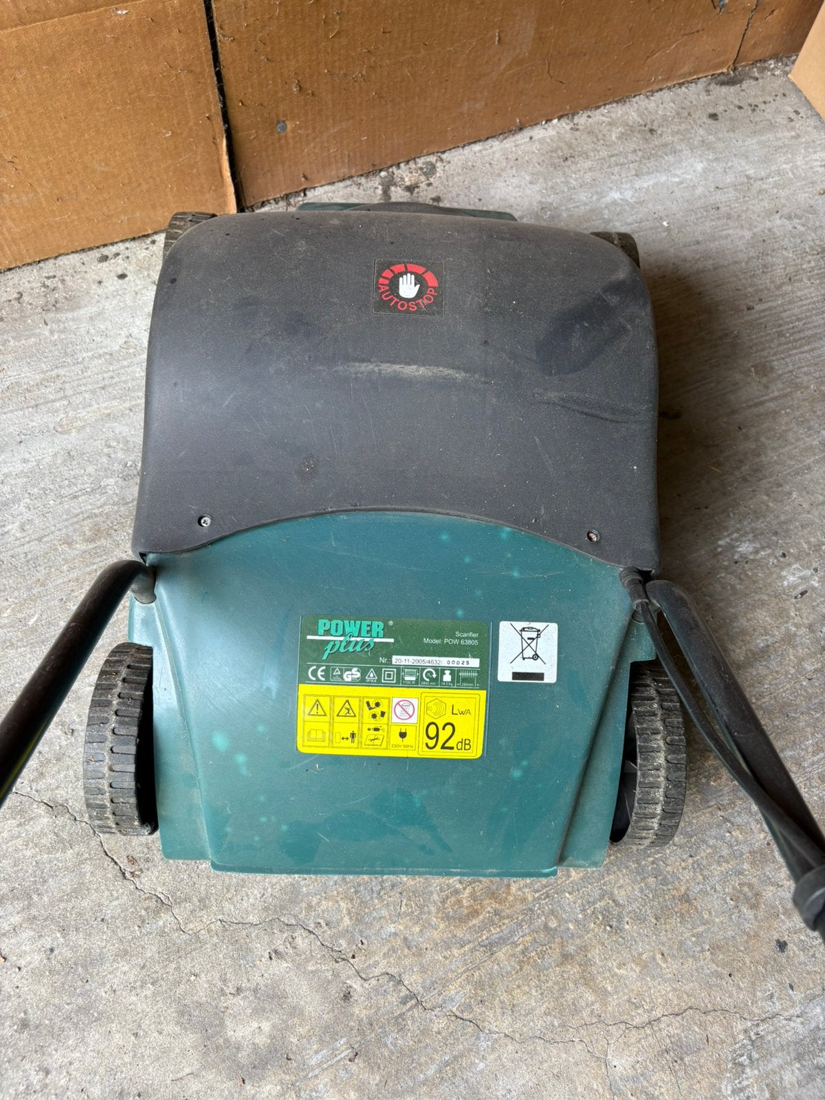 Verticuteer machine, Tuin en Terras, Ophalen, Gebruikt, Powerplus