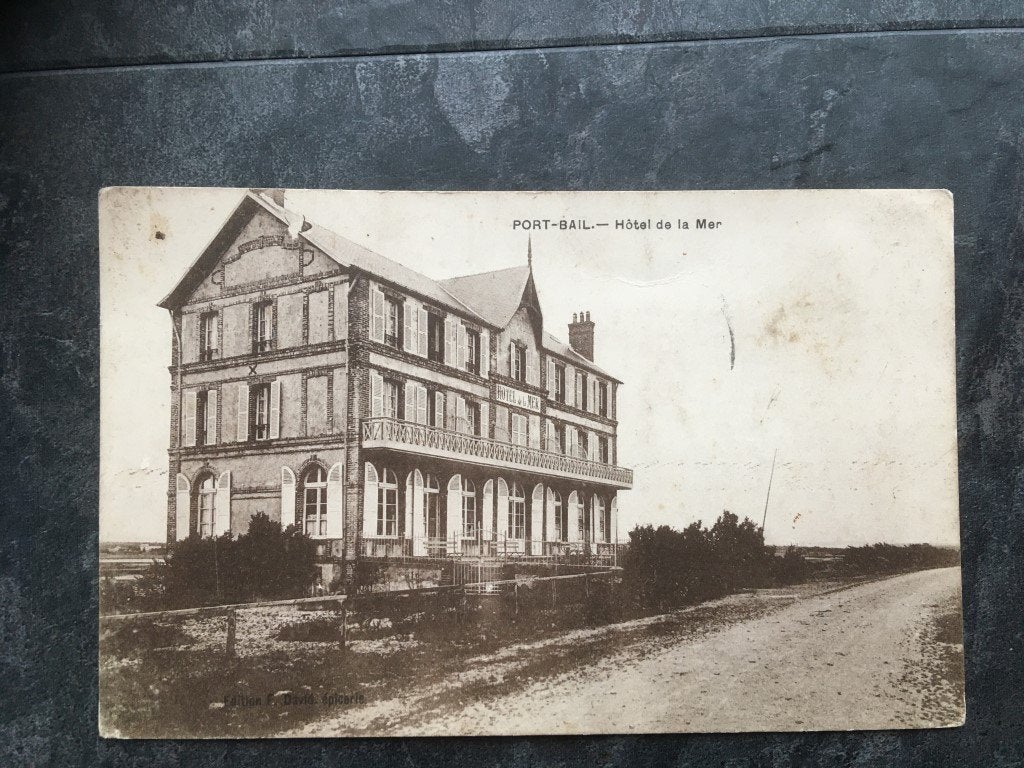 carte postale Portbail - Manche - Hôtel de la Mer Normandie, Enlèvement ou Envoi