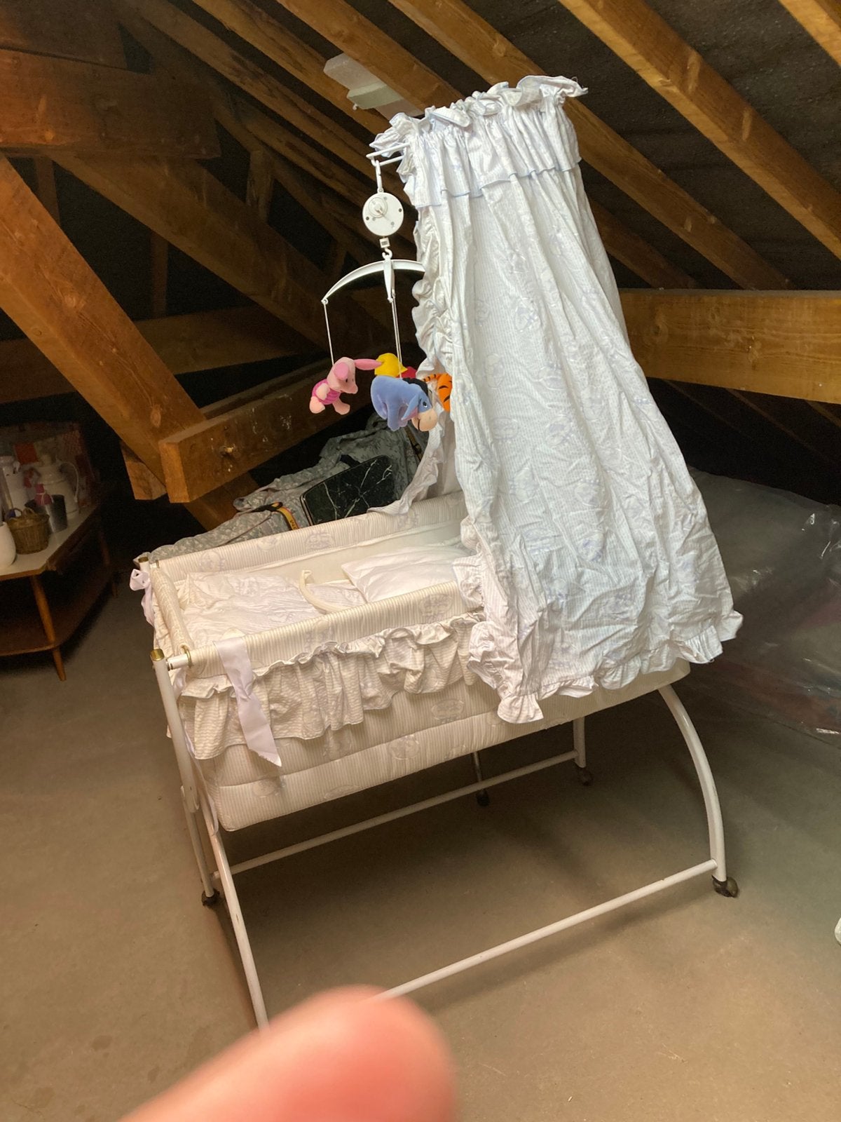 Berceau complet et accessoires, Enfants & Bébés, Enlèvement, Utilisé, Berceau