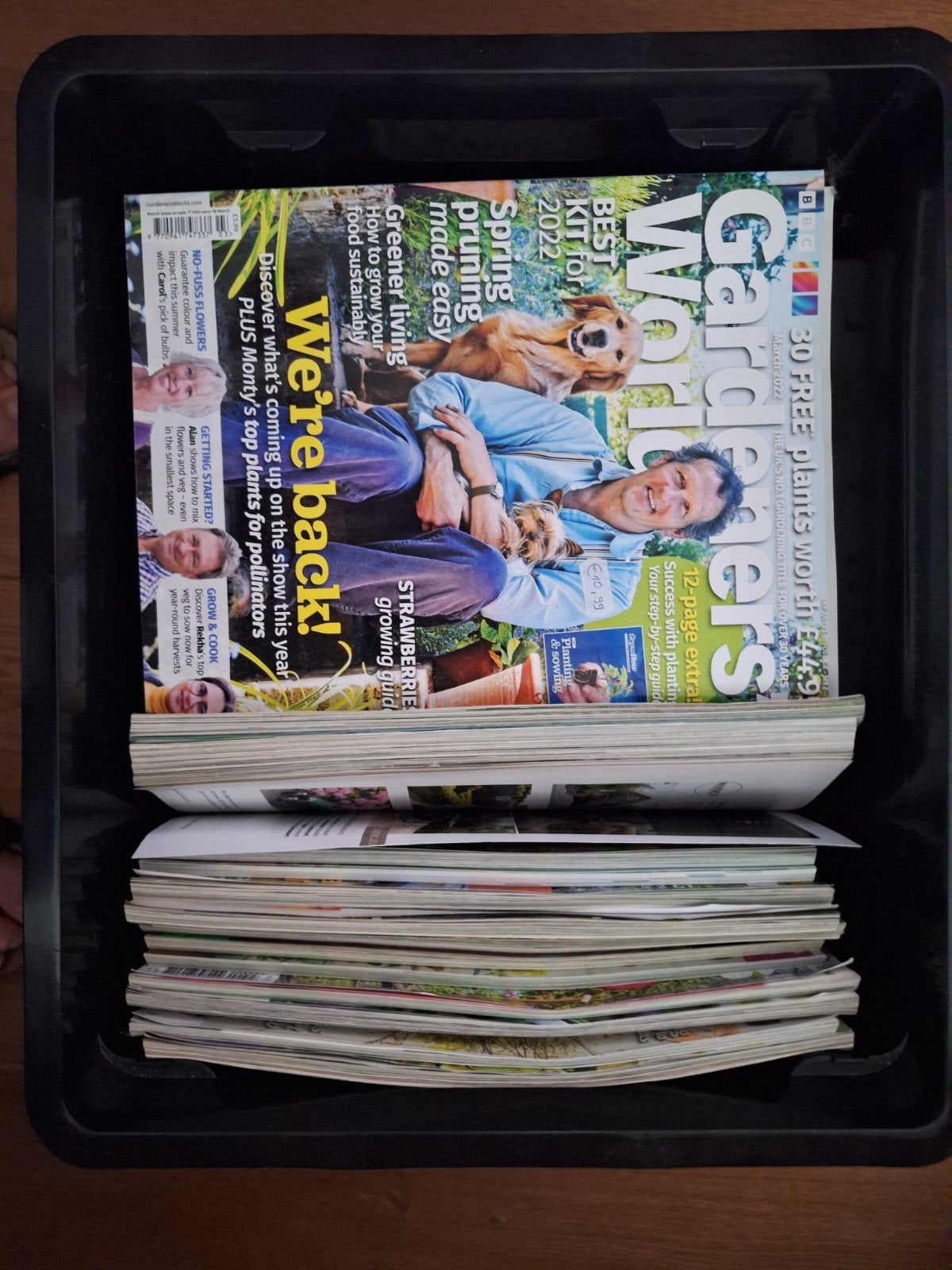 gardeners world, Ophalen, Tijdschrift