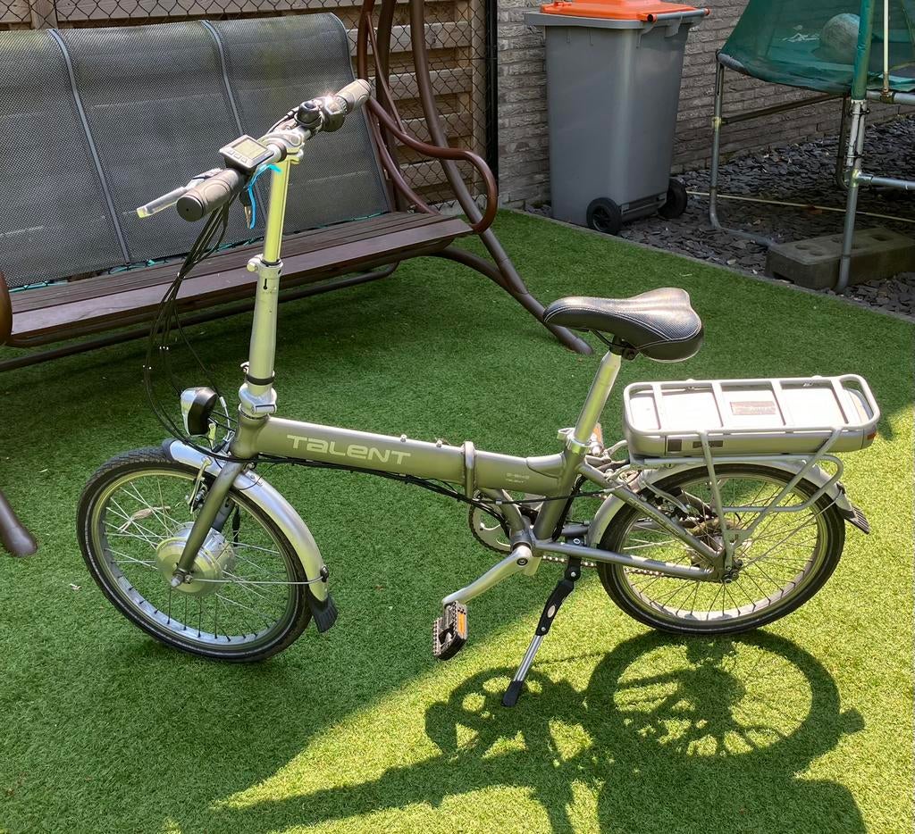Elektrische vouwfiets Talent zwaarste batterij, Fietsen en Brommers, Ophalen, Zo goed als nieuw