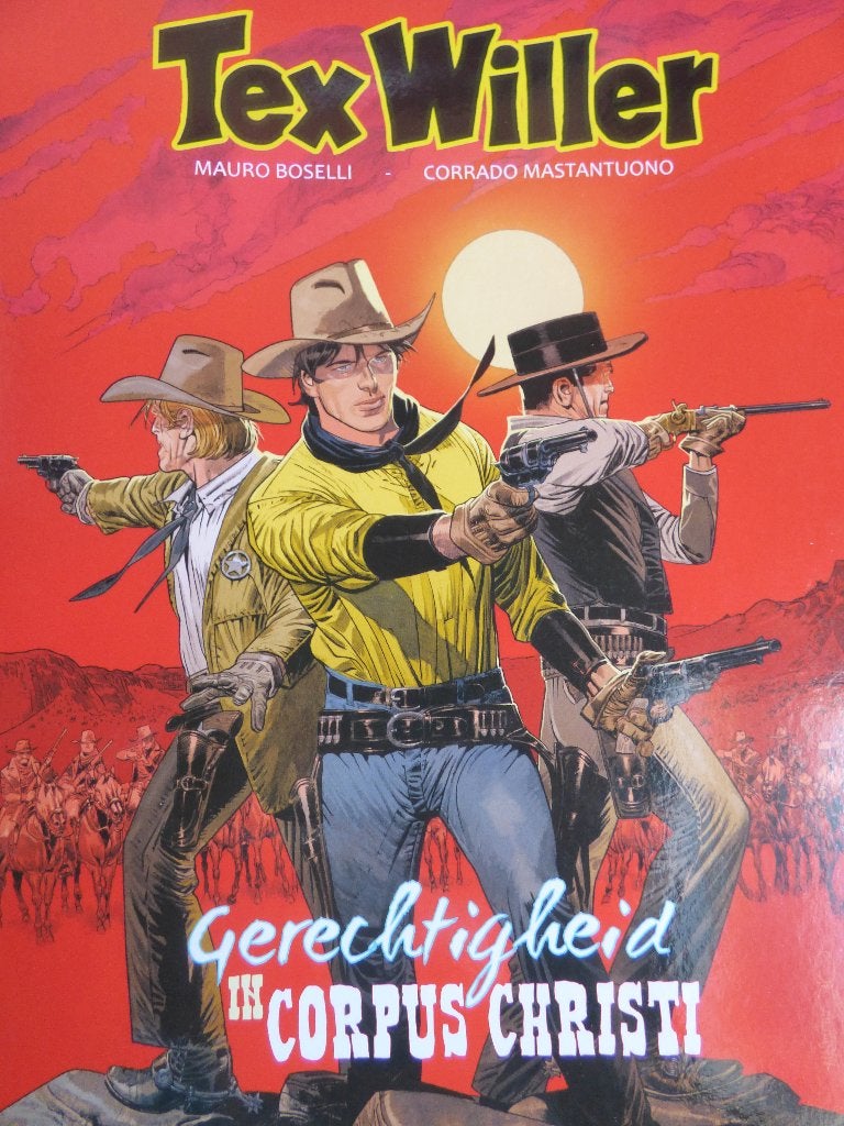 tex willer nr 6  gerechtigheid in corpus christi, Envoi
