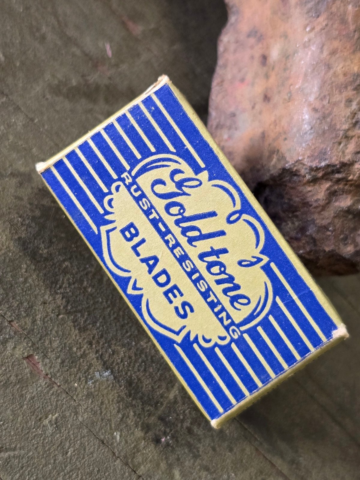 Lames de rasoir Gold Tone américaines de la Première Guerre, Enlèvement ou Envoi