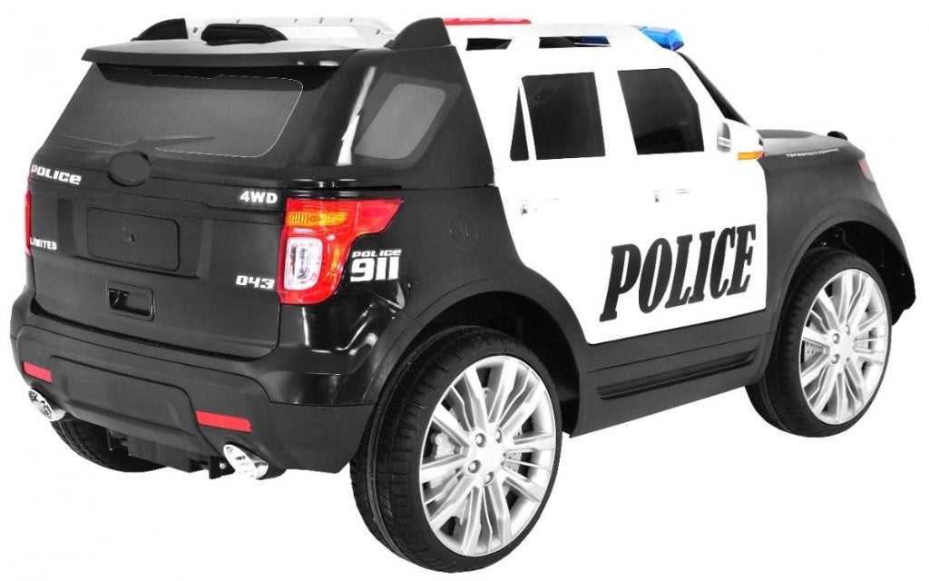 Voiture électrique enfant Jeep de police 12V 7Ah • LUXE, Enlèvement, Neuf