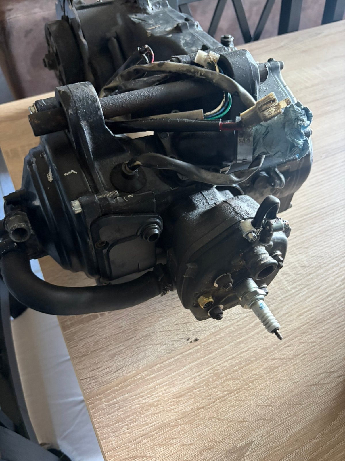 Aerox motor plug and play, Fietsen en Brommers, Ophalen