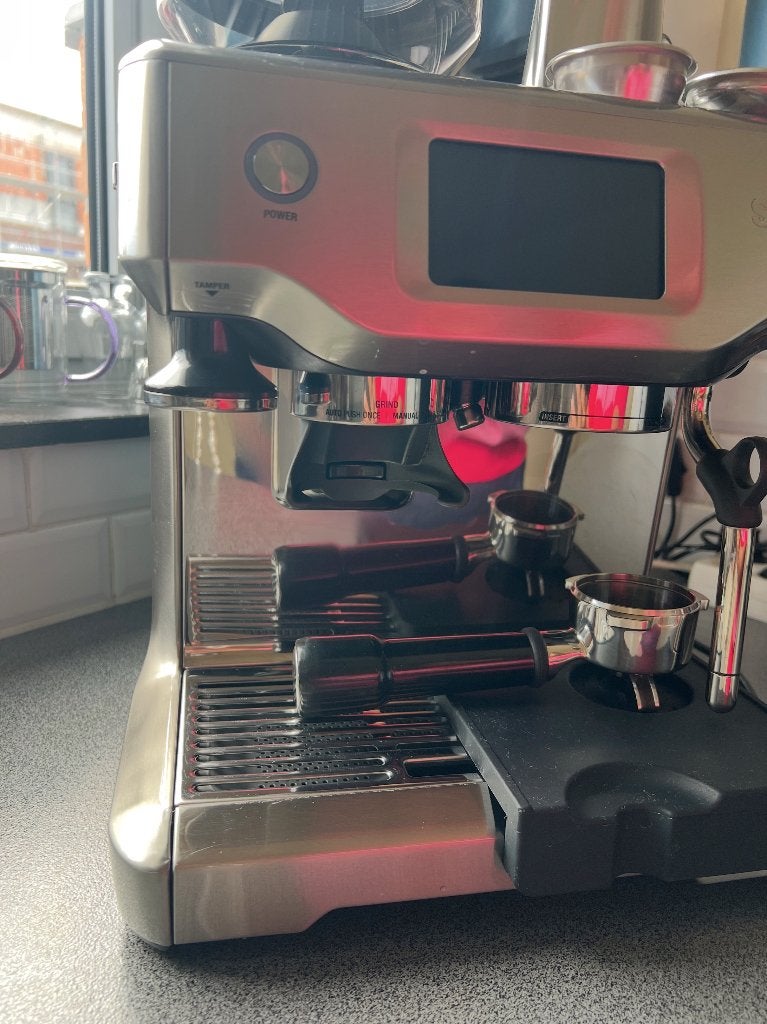 Sage The Barista Touch S.Steel, Elektronische apparatuur, Ophalen, Gebruikt, Koffiebonen, 1 kopje