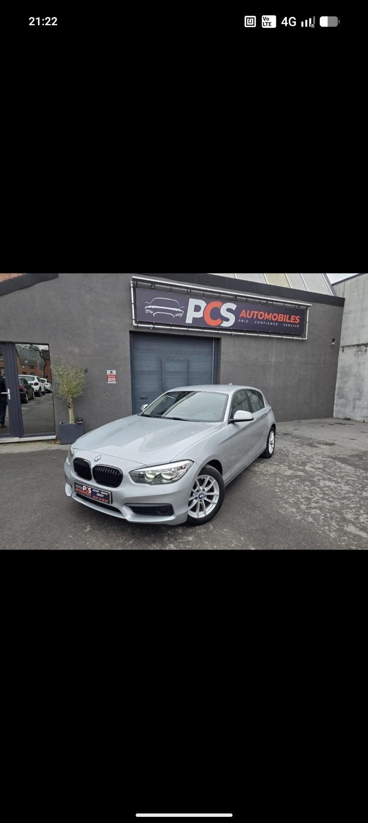 BMW 116D, Enlèvement
