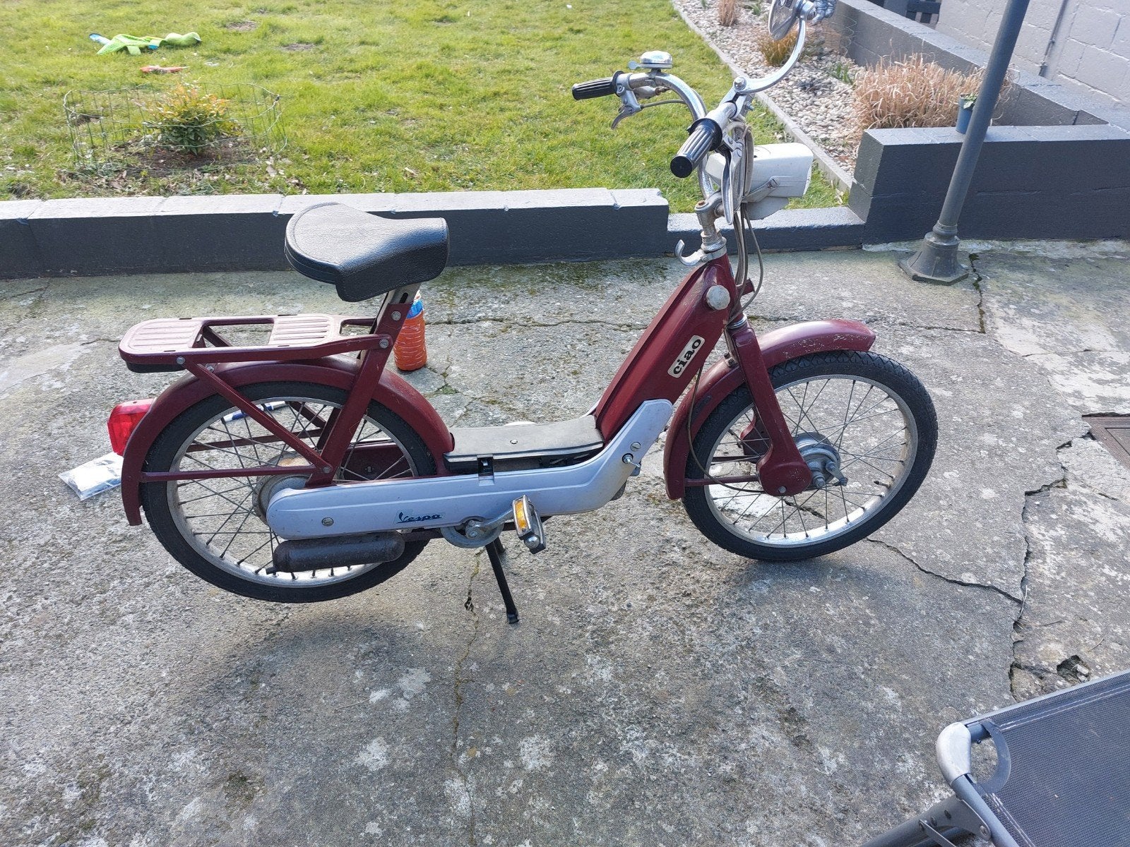 Te koop piaggio ciao c7 bordeaux met papier