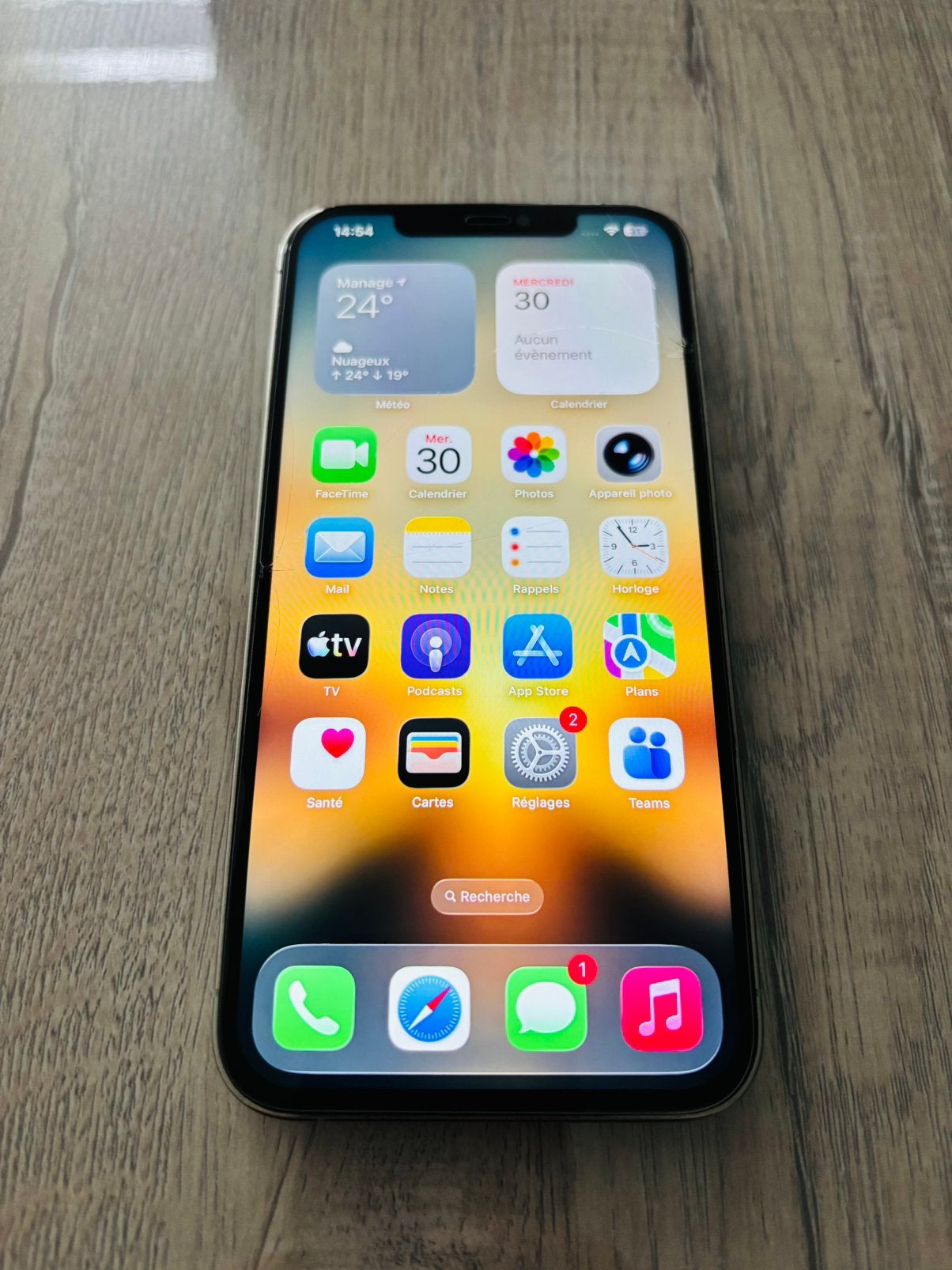 iPhone 12 Pro Max 128 Go (Bon état), Télécoms, 128 GB, IPhone 12 Pro Max, Enlèvement, Utilisé