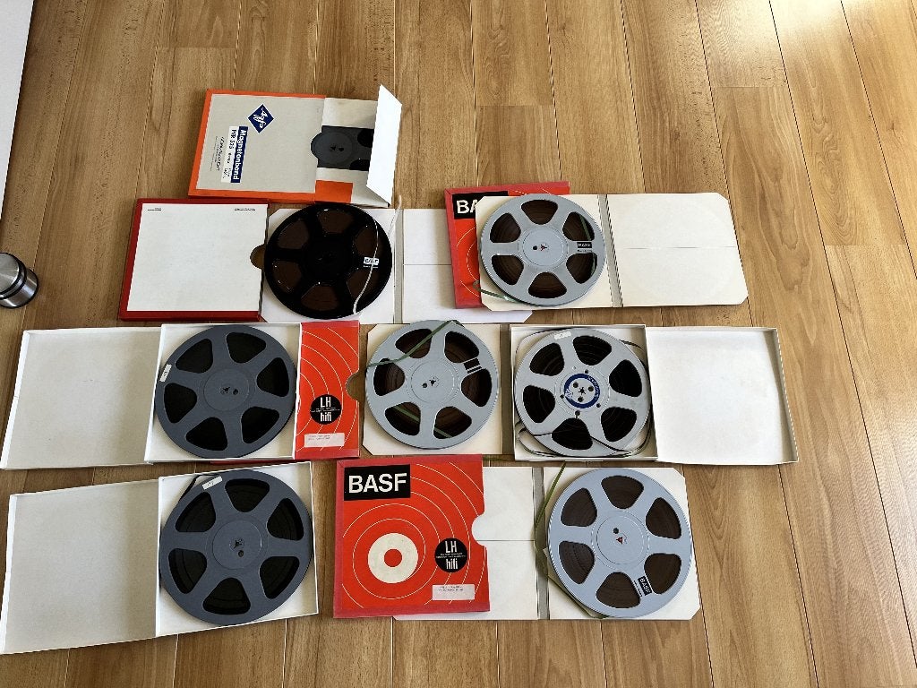 magnetische tape reel to reel, Audio, Tv en Foto, Ophalen