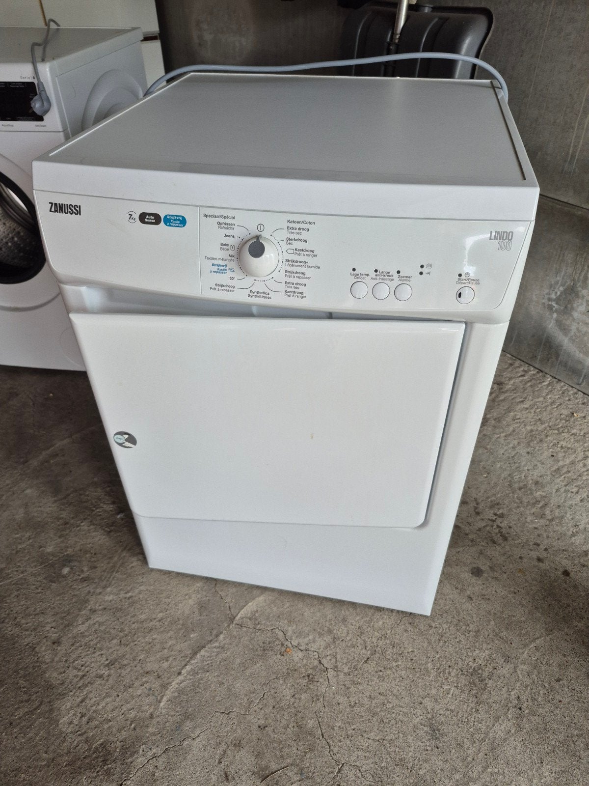 Droogkas, Ophalen, Wolprogramma, 6 tot 8 kg, Gebruikt