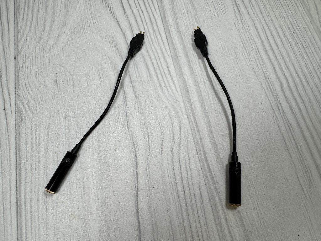 Adapter voor Sennheiser HD 2 pin naar 3.5 male adapter, Verzenden, Nieuw, Minder dan 2 meter, Overige kabels