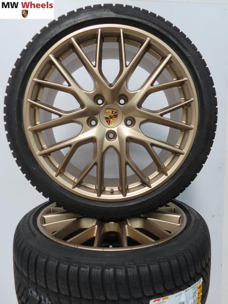 Originele Porsche Panamera 971 21 inch velgen winterbanden, Auto-onderdelen, Banden en Velgen, Gebruikt, -, 275 mm, -