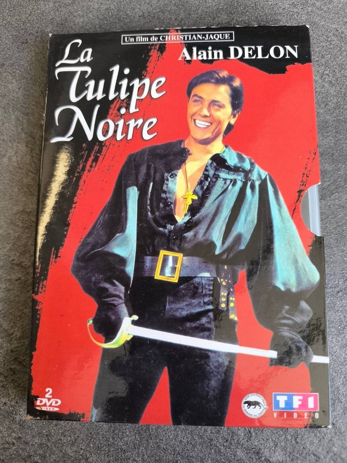 La Tulipe Noire, Alain Delon, 2 DVD, Enlèvement ou Envoi, Comme neuf