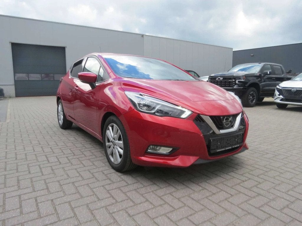 Nissan Micra Micra 1.0 IG-T CONNECT (bj 2020), Auto's, Stof, Gebruikt, Euro 6, Automatische klimaatregeling