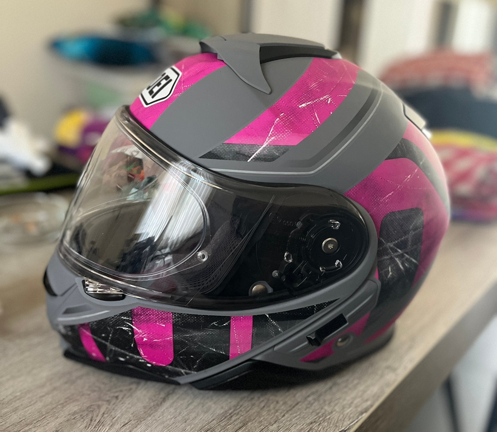 Shoei systeemhelm, Ophalen, XXS, Systeemhelm, Shoei