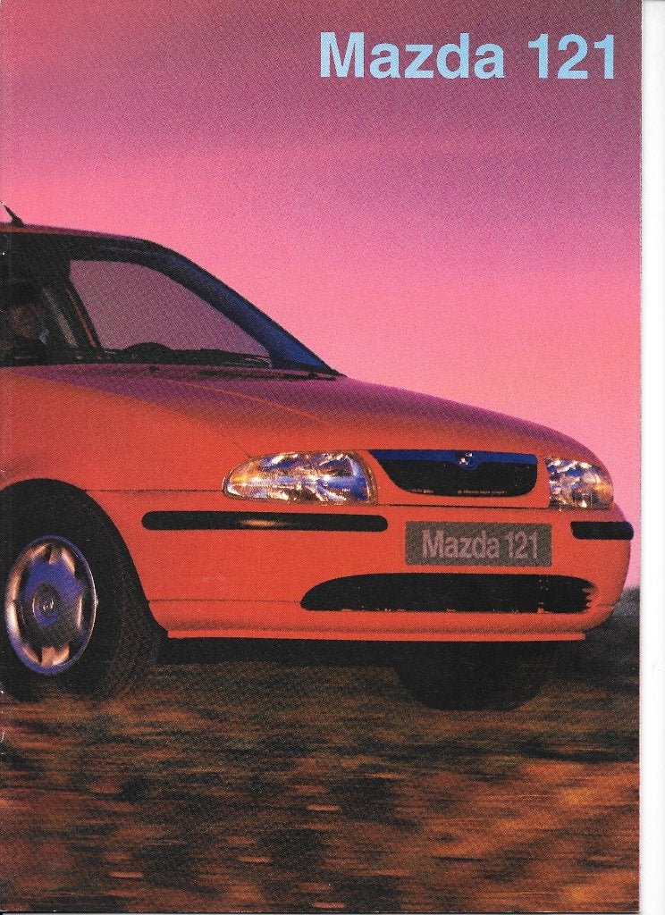 MAZDA 121,  1996, Boeken, Auto's | Folders en Tijdschriften, Ophalen of Verzenden, Mazda