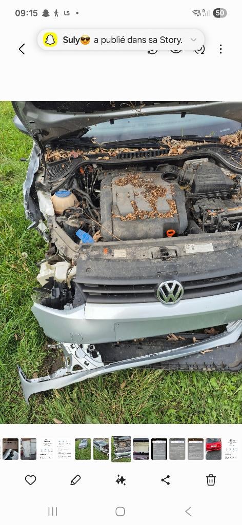 Moteur polo 12tdi 6r, Autos : Pièces & Accessoires, Enlèvement, Utilisé, Volkswagen