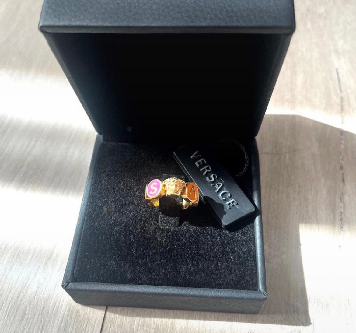 Limited Versace ring Medusa Colorful - size 11, Ophalen of Verzenden, Zo goed als nieuw