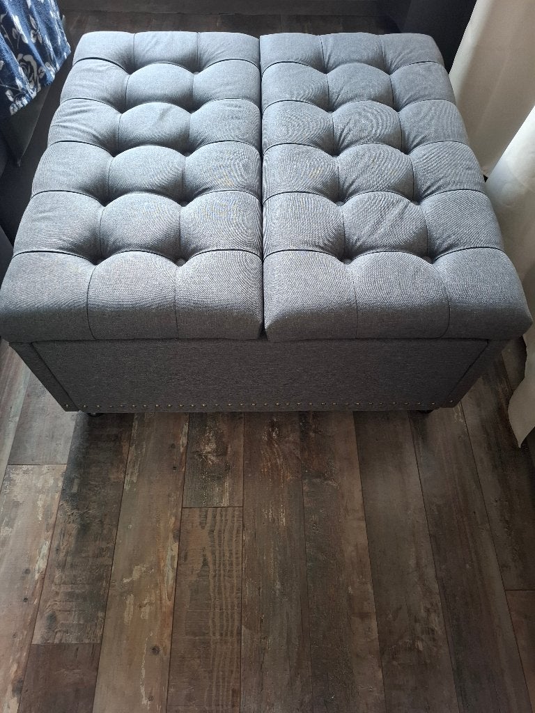 Pouf de rangement, Enlèvement, Neuf, Carré