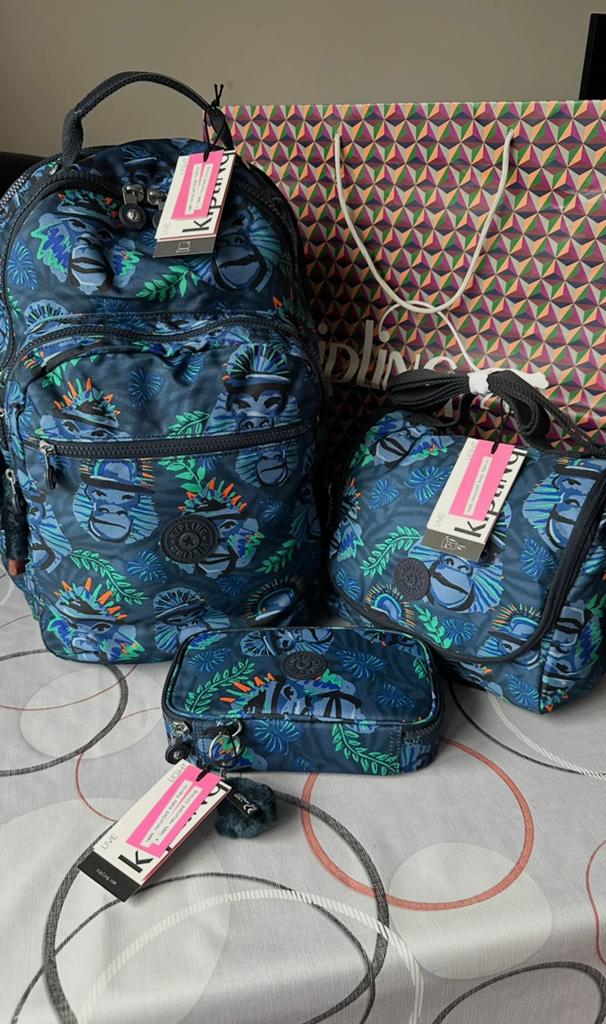 Kipling ensemble, Handtassen en Accessoires, Tassen | Schooltassen, Ophalen of Verzenden, Nieuw
