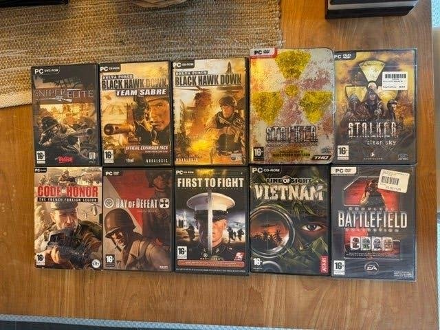 Pc games Shooters 1990/2000 / Lot of apart, Enlèvement ou Envoi, Comme neuf, Shooter