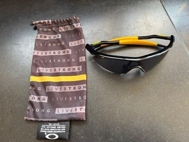 oakley livestrong M frame, Zwart, Ophalen of Verzenden, Zo goed als nieuw, Oakley