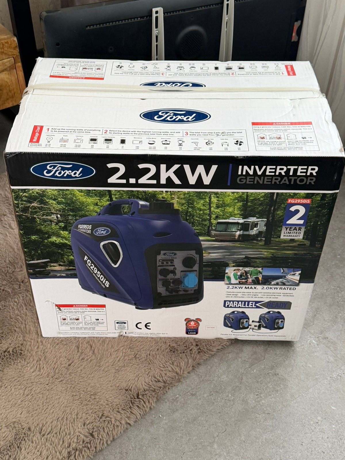 Ford Generator Nieuw in de doos, Doe-het-zelf en Bouw, Ophalen, Zo goed als nieuw