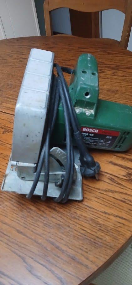 cirkelzaag bosch, Elektronische apparatuur, Overige elektronische apparatuur, Ophalen, Gebruikt
