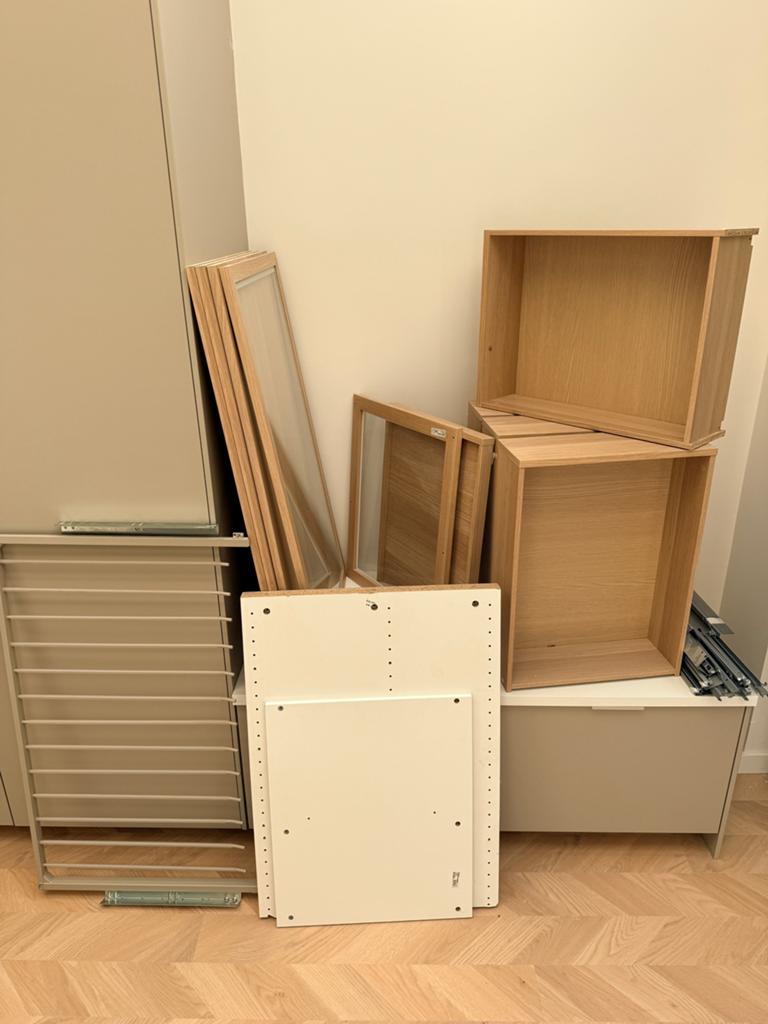 PAX IKEA KOMPLEMENT accessoires, Huis en Inrichting, Kasten | Kleerkasten, Glas, Ophalen