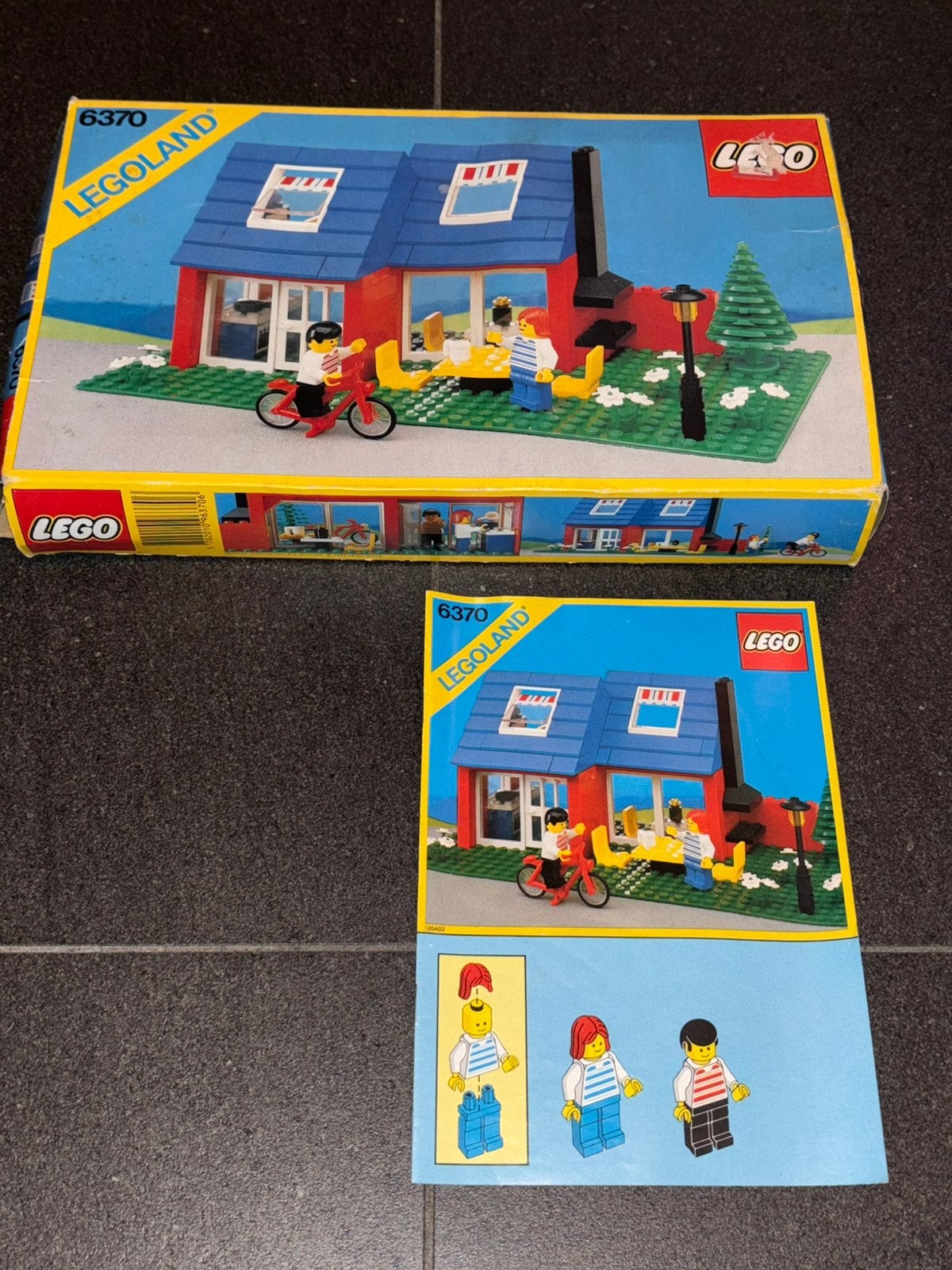 Legoland 6370 - weekendhuisje, Ophalen of Verzenden, Gebruikt