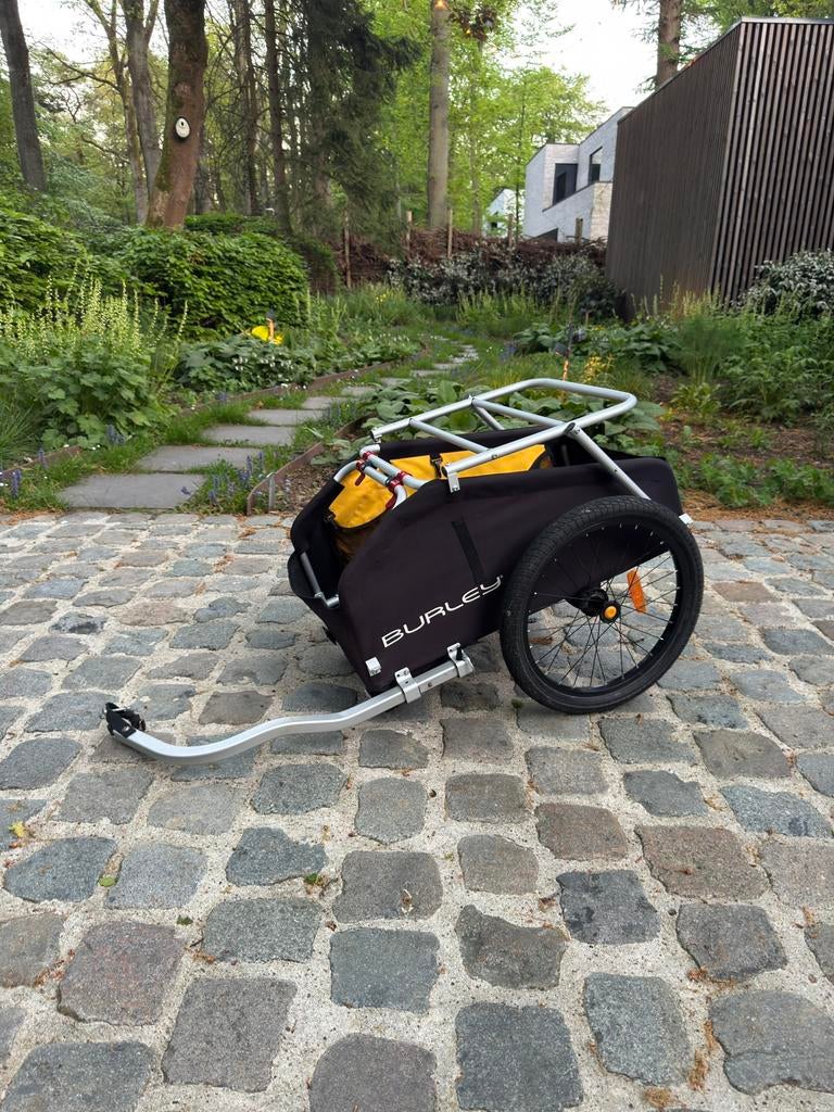 Burley Nomad fietskar, Fietsen en Brommers, Ophalen, Gebruikt, Opvouwbaar, Aanhangfiets