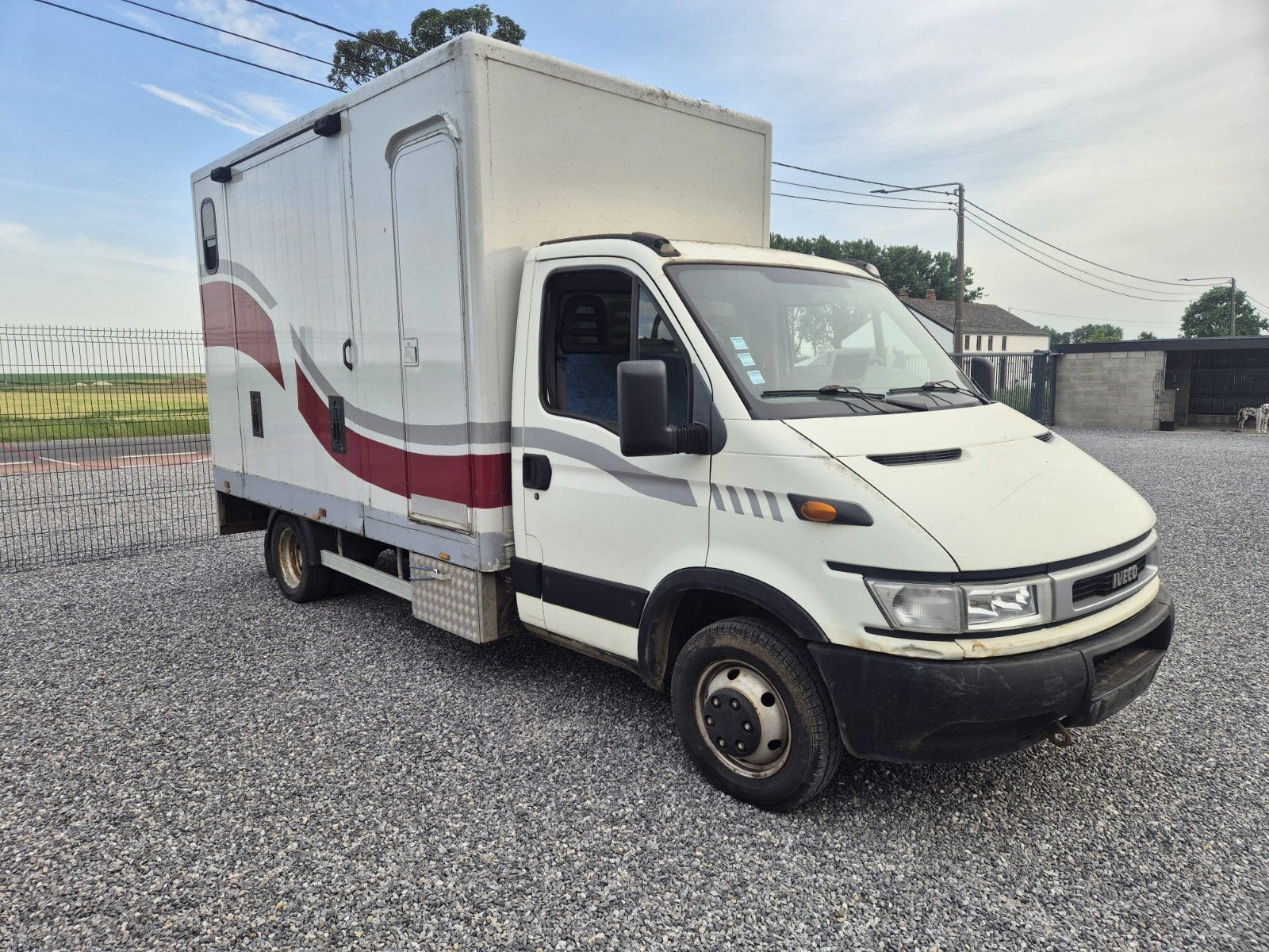 Permis de conduire Iveco Horse Car B avec sellerie, Enlèvement