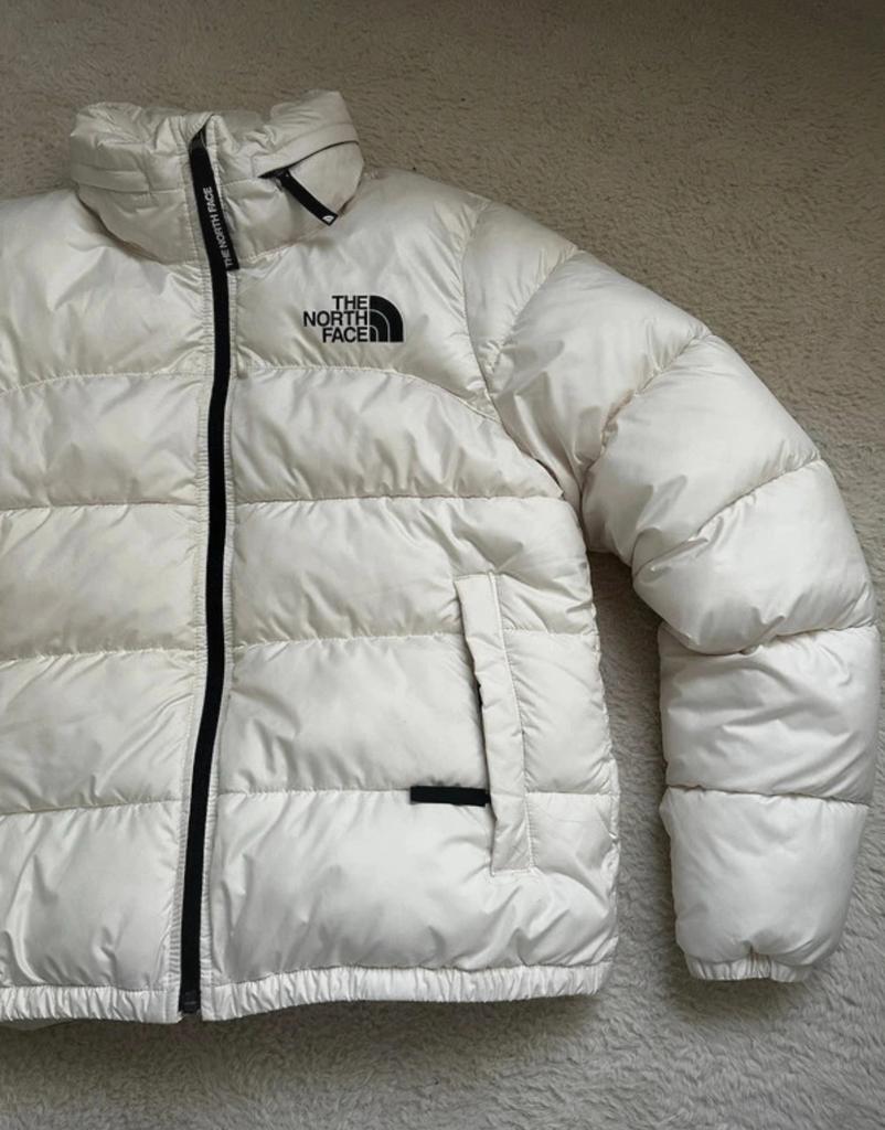 North Face jas, Ophalen, Zo goed als nieuw, Maat 36 (S), Wit