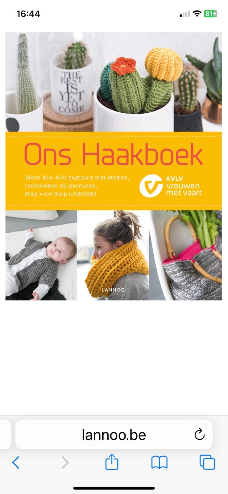 ONS HAAKBOEK, Ophalen of Verzenden, Zo goed als nieuw